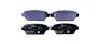 Комплект тормозных колодок, дисковый тормоз HELLA PAGID 8DB355015091 (фото 1)