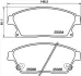 Комплект тормозных колодок, дисковый тормоз HELLA PAGID 8DB355015241 (фото 4)