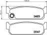 Комплект тормозных колодок, дисковый тормоз HELLA PAGID 8DB355015271 (фото 2)