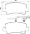 Гальмівні колодки дискові зад. Opel Movano Renault Master III 2.3Dci/2.3Cdti 05.10- HELLA PAGID 8DB355015301 (фото 4)
