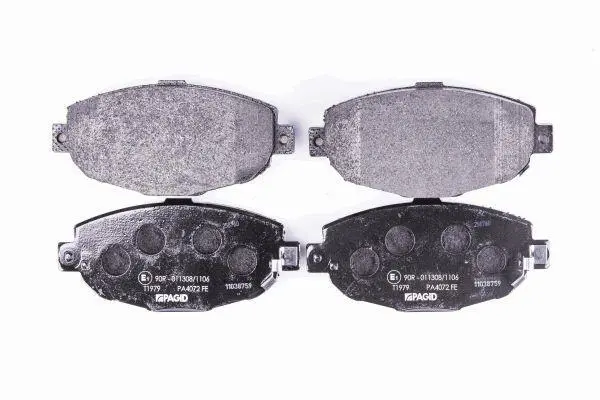 Комплект тормозных колодок, дисковый тормоз HELLA PAGID 8DB355015341 (фото 1)
