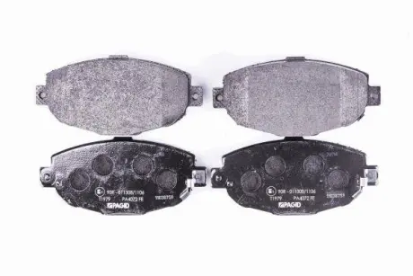 Комплект тормозных колодок, дисковый тормоз HELLA PAGID 8DB355015341