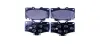 Комплект тормозных колодок, дисковый тормоз HELLA PAGID 8DB355015351 (фото 1)