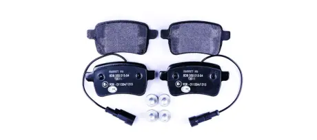 Комплект тормозных колодок, дисковый тормоз HELLA PAGID 8DB355015541