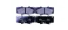 Колодки гальмівні дискові комплект передні HELLA PAGID 8DB355015821 (фото 1)