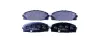 Комплект тормозных колодок, дисковый тормоз HELLA PAGID 8DB355015831 (фото 1)