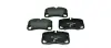 Комплект тормозных колодок, дисковый тормоз HELLA PAGID 8DB355016051 (фото 1)