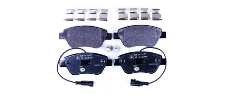 Комплект тормозных колодок, дисковый тормоз HELLA PAGID 8DB355016071