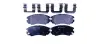 Комплект тормозных колодок, дисковый тормоз HELLA PAGID 8DB355016101 (фото 1)