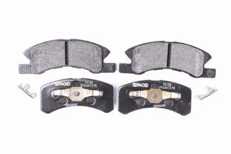 Комплект тормозных колодок, дисковый тормоз HELLA PAGID 8DB355016211