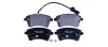 Комплект тормозных колодок, дисковый тормоз HELLA PAGID 8DB355016241 (фото 1)