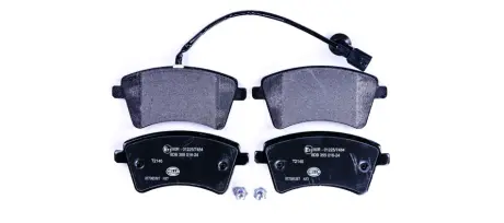 Комплект тормозных колодок, дисковый тормоз HELLA PAGID 8DB355016241