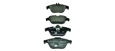 Комплект тормозных колодок, дисковый тормоз HELLA PAGID 8DB355016281