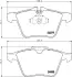 Комплект тормозных колодок, дисковый тормоз HELLA PAGID 8DB355016291 (фото 4)