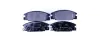 Комплект тормозных колодок, дисковый тормоз HELLA PAGID 8DB355016341 (фото 1)