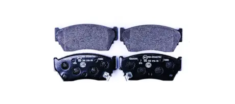 Комплект тормозных колодок, дисковый тормоз HELLA PAGID 8DB355016351