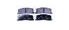 Комплект тормозных колодок, дисковый тормоз HELLA PAGID 8DB355016391 (фото 1)