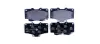 Комплект тормозных колодок, дисковый тормоз HELLA PAGID 8DB355016401 (фото 1)