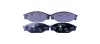Комплект тормозных колодок, дисковый тормоз HELLA PAGID 8DB355016411 (фото 1)