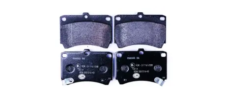 Комплект тормозных колодок, дисковый тормоз HELLA PAGID 8DB355016431