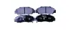 Комплект тормозных колодок, дисковый тормоз HELLA PAGID 8DB355016441 (фото 1)