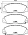 Комплект тормозных колодок, дисковый тормоз HELLA PAGID 8DB355016441 (фото 4)
