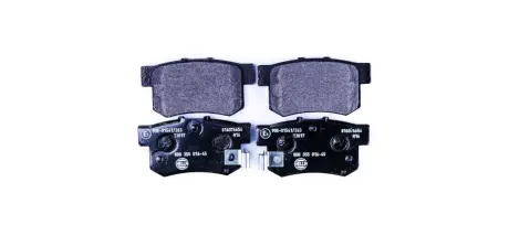 Комплект тормозных колодок, дисковый тормоз HELLA PAGID 8DB355016451