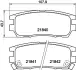 Комплект тормозных колодок, дисковый тормоз HELLA PAGID 8DB355016471 (фото 4)