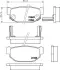 Комплект тормозных колодок, дисковый тормоз HELLA PAGID 8DB355016481 (фото 1)