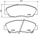 Комплект тормозных колодок, дисковый тормоз HELLA PAGID 8DB355016511 (фото 4)