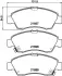 Комплект тормозных колодок, дисковый тормоз HELLA PAGID 8DB355016521 (фото 4)