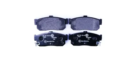 Комплект тормозных колодок, дисковый тормоз HELLA PAGID 8DB355016561