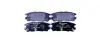 Комплект тормозных колодок, дисковый тормоз HELLA PAGID 8DB355016621 (фото 1)