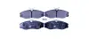 Комплект тормозных колодок, дисковый тормоз HELLA PAGID 8DB355016651 (фото 1)