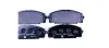 Комплект тормозных колодок, дисковый тормоз HELLA PAGID 8DB355016921 (фото 1)