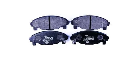 Комплект тормозных колодок, дисковый тормоз HELLA PAGID 8DB355016991