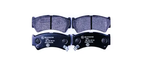 Комплект тормозных колодок, дисковый тормоз HELLA PAGID 8DB355017031