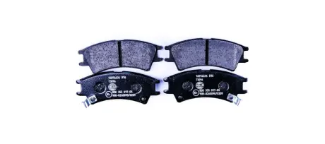 Комплект тормозных колодок, дисковый тормоз HELLA PAGID 8DB355017051
