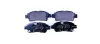 Комплект тормозных колодок, дисковый тормоз HELLA PAGID 8DB355017071 (фото 1)