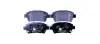 Комплект тормозных колодок, дисковый тормоз HELLA PAGID 8DB355017081 (фото 1)