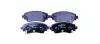 Комплект тормозных колодок, дисковый тормоз HELLA PAGID 8DB355017101 (фото 1)