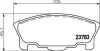 Комплект тормозных колодок, дисковый тормоз HELLA PAGID 8DB355017311 (фото 2)