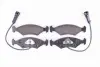 Комплект тормозных колодок, дисковый тормоз HELLA PAGID 8DB355017371 (фото 1)