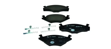 Комплект тормозных колодок, дисковый тормоз HELLA PAGID 8DB355017501