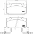 Комплект тормозных колодок, дисковый тормоз HELLA PAGID 8DB355017571 (фото 1)