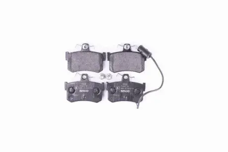 Комплект тормозных колодок, дисковый тормоз HELLA PAGID 8DB355017751