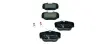 Комплект тормозных колодок, дисковый тормоз HELLA PAGID 8DB355017811 (фото 1)