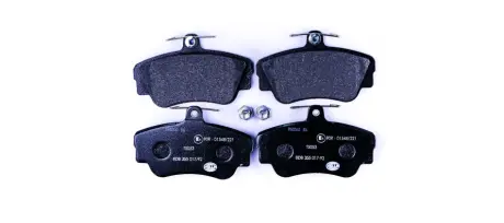 Комплект тормозных колодок, дисковый тормоз HELLA PAGID 8DB355017921