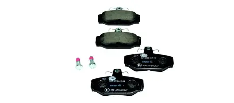 Комплект тормозных колодок, дисковый тормоз HELLA PAGID 8DB355017991