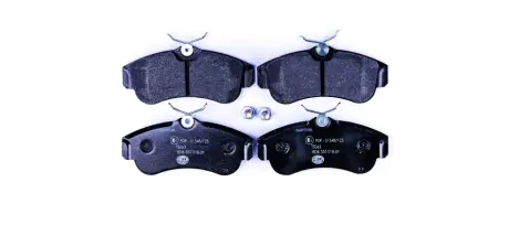 Комплект тормозных колодок, дисковый тормоз HELLA PAGID 8DB355018011